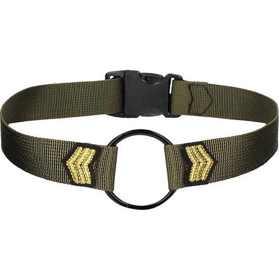 O-RING CLAMP - ARMY THEME- GREEN