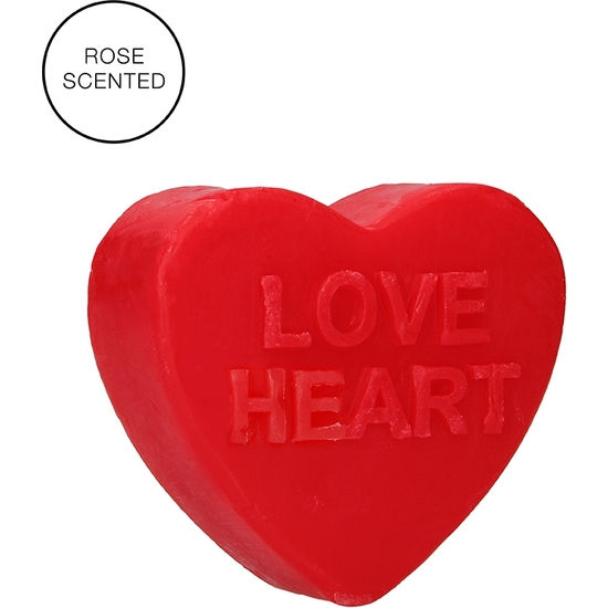 Heart Soap - Love Heart - Rose Scent