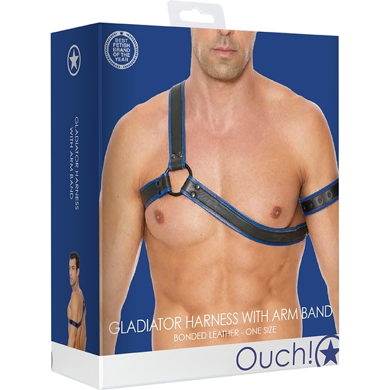 GLADIATOR HARNESS - ONE SIZE - BLUE