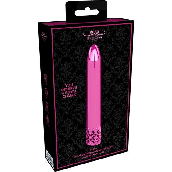 SHINY - RECHARGEABLE ABS BULLET - PINK