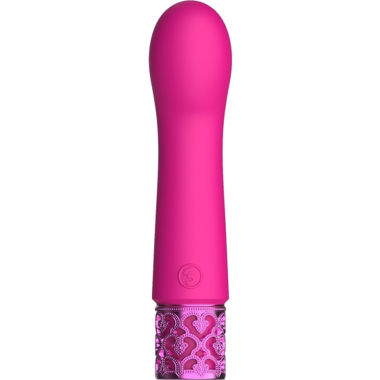 BIJOU - RECHARGEABLE SILICONE BULLET - PINK