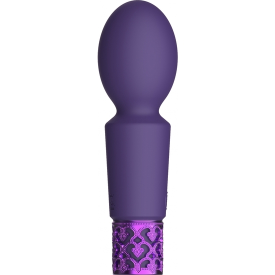 BRILLIANT - RECHARGEABLE SILICONE BULLET - PURPLE