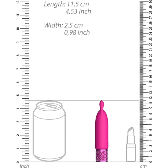 TWINKLE - RECHARGEABLE SILICONE BULLET - PINK