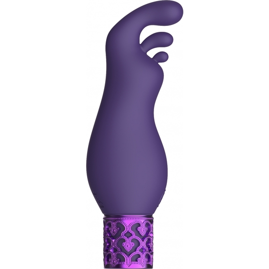 EXQUISITE - RECHARGEABLE SILICONE BULLET - PURPLE