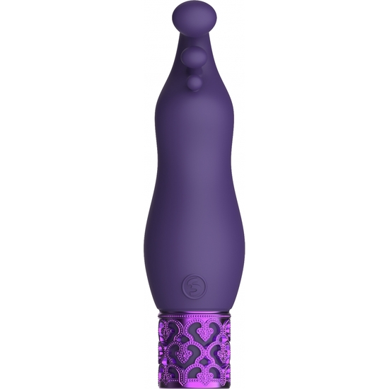 EXQUISITE - RECHARGEABLE SILICONE BULLET - PURPLE