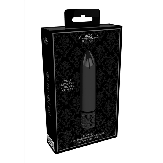 GLAMOR - ABS RECHARGEABLE BULLET - BRONZE