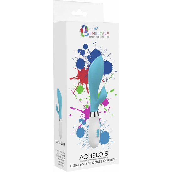 ACHELOIS - ULTRA SOFT SILICONE - 10 SPEEDS - TURQUOISE