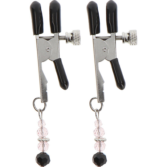 Taboom Adjustable Beaded Clamps - Silver