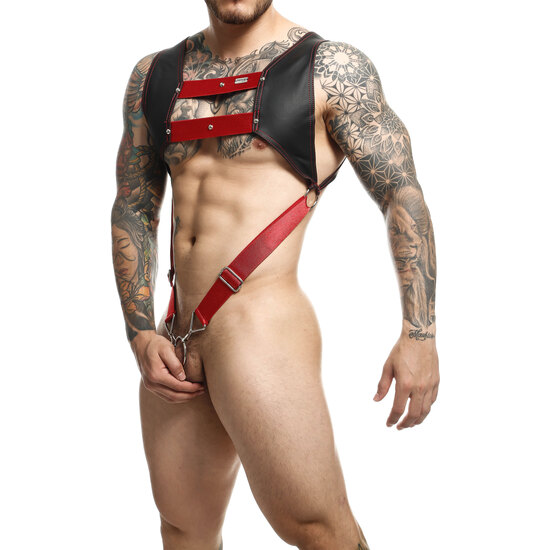 DNGEON TOP RING HARNESS - RED
