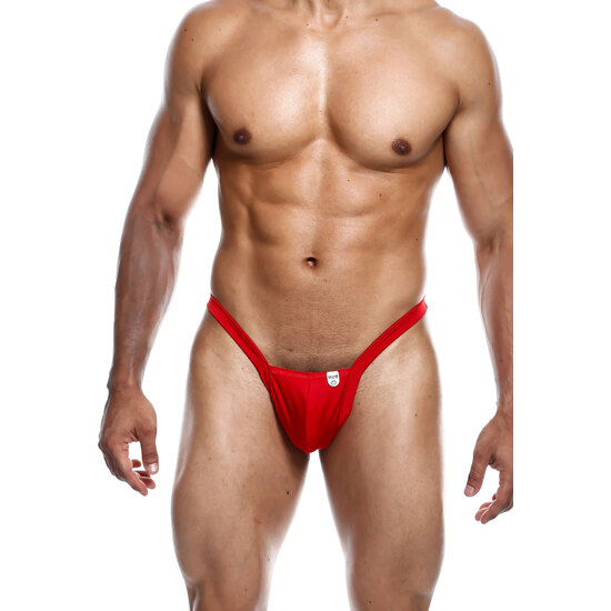 MOB AND BUNS RED THONG