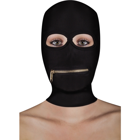 EXTREME MASK WITH ZIPPER ON THE MOUTH