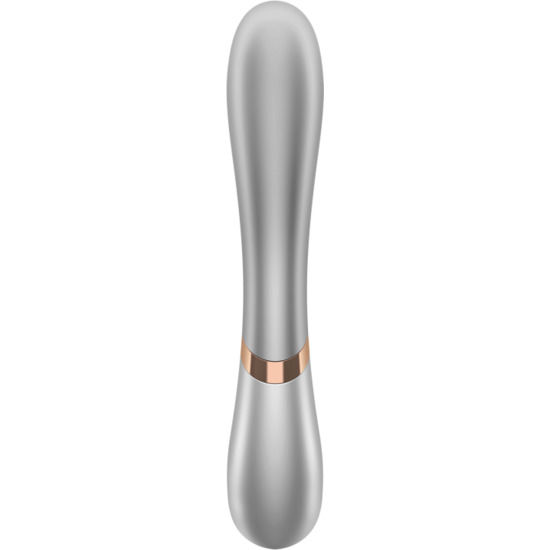 SATISFYER HOT LOVER SILVER/CHAMPAGNE WITH APP