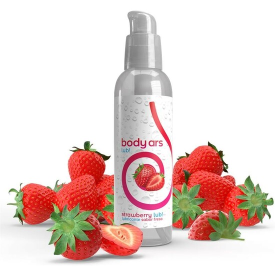 Body Ars Strawberry Flavor Lubricant Gel 150 Ml