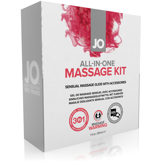 JO ALL IN ONE WHITE MASSAGE KIT