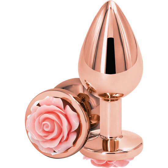 Rose Buttplug Medium - Pink