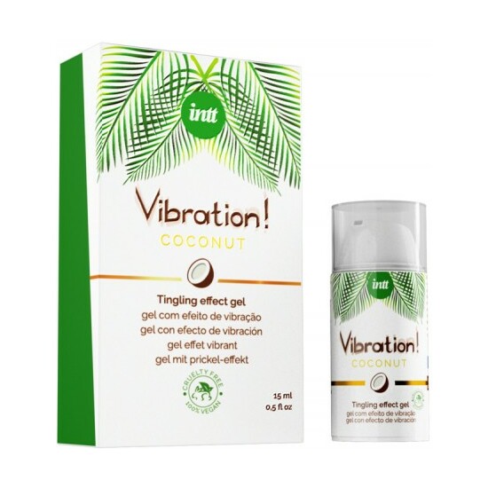 Intt Vegan Liquid Vibrator Coconut 15ml