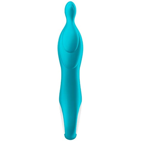 SATISFYER A-MAZING 2 A-POINT VIBRATOR - TURQUOISE