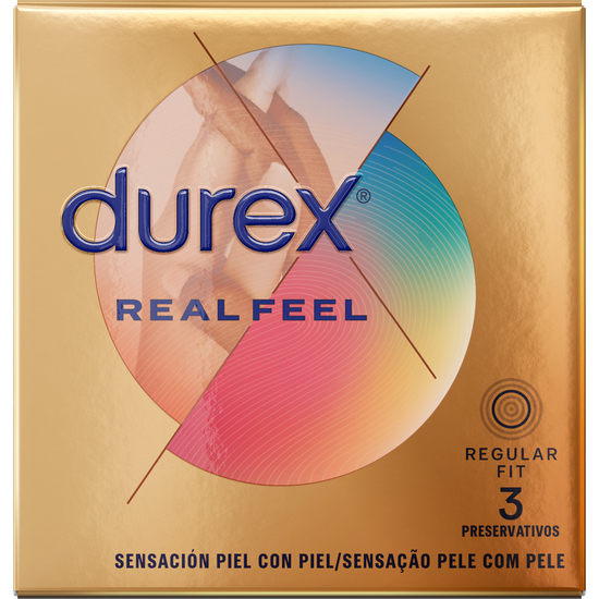 DUREX REAL FEEL 3 UNITS