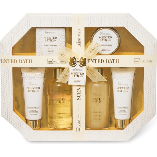 SCENTED GOLD COMESTICATE GIFT SET 6 PIECES