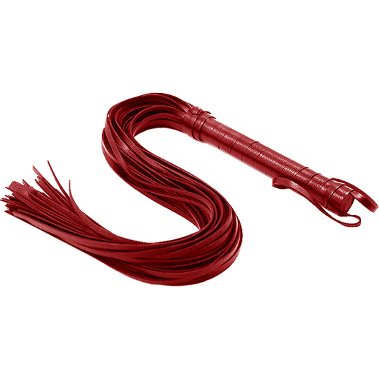FANTASY - RED LEATHER WHIP