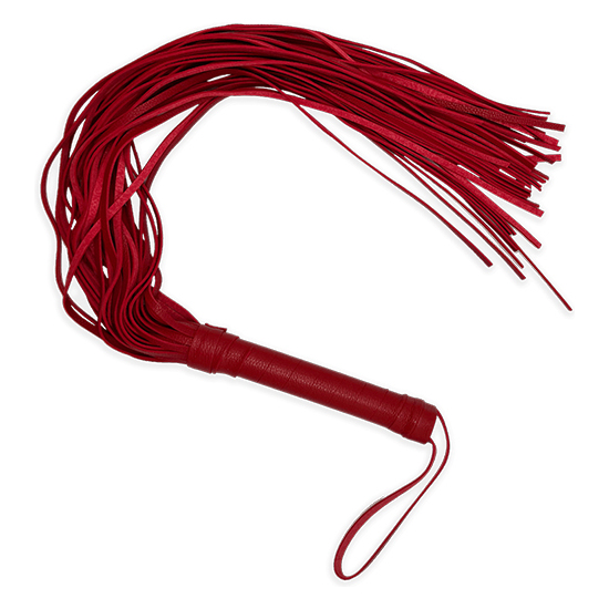 FANTASY - RED LEATHER WHIP