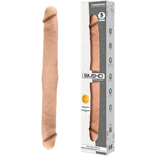 Silexd Double Penis 38.5cm - Flesh