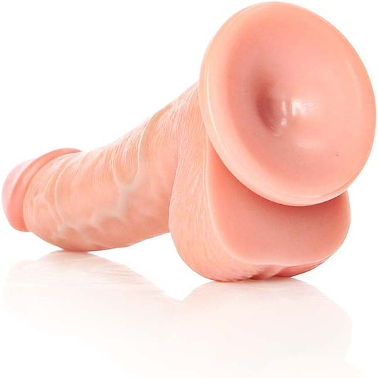 REALROCK - REALISTIC PENIS WITH TESTICLES AND SUCTION CUP - 6/ 15.5 CM