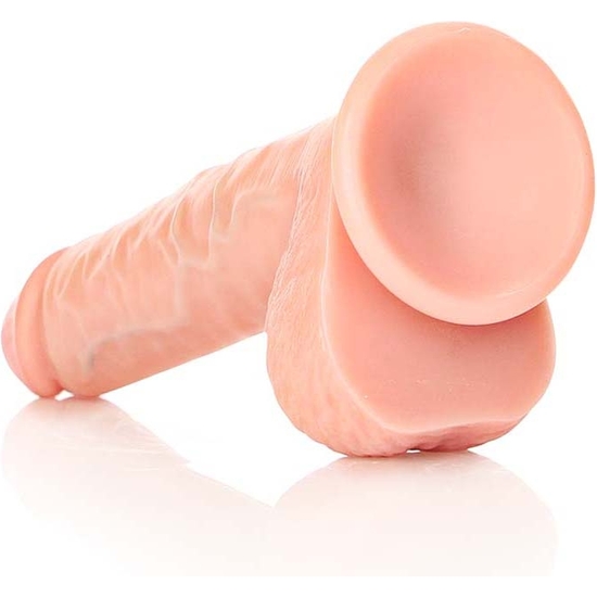 REALROCK - REALISTIC PENIS WITH TESTICLES AND SUCTION CUP - 7/ 18 CM