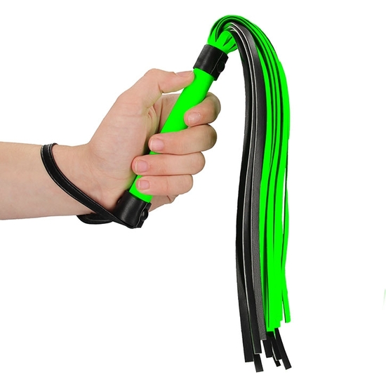 OUCH! - FLUORESCENT WHIP - GLOW IN THE DARK