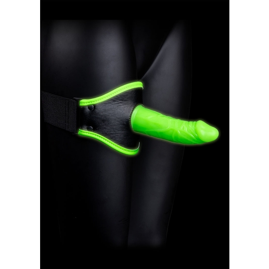 Ouch! - Thigh Strap-on Harness - Glow In The Dark