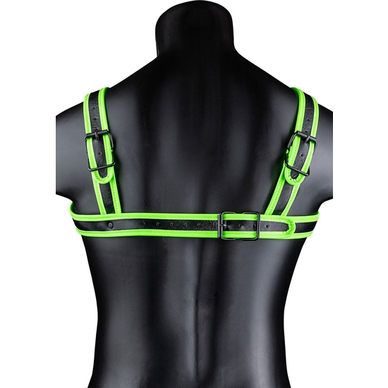 OUCH! - ADJUSTABLE HARNESS - GLOW IN THE DARK