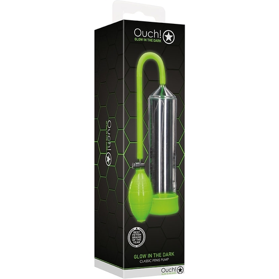 OUCH! - PENIS PUMP - GLOW IN THE DARK