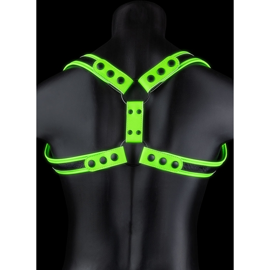 OUCH! - BACK HARNESS - GLOW IN THE DARK