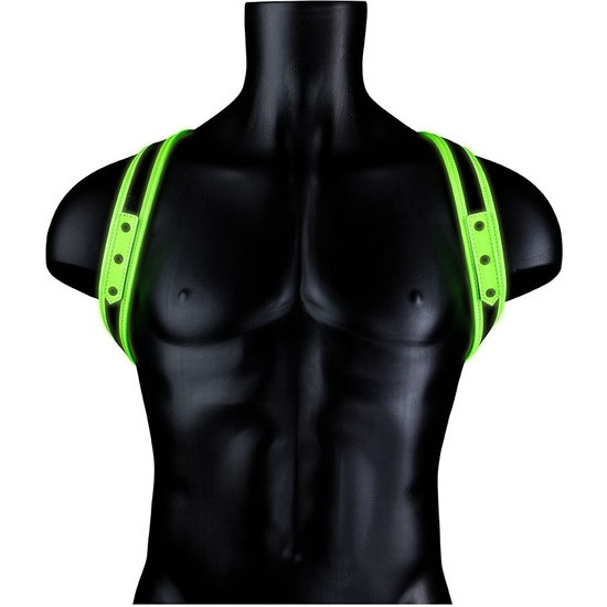 OUCH! - BACK HARNESS - GLOW IN THE DARK