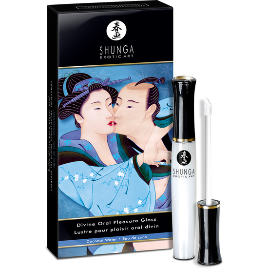 GLOSS FOR ORAL PLEASURE WITH COCONUT FLAVOR SHUNGA