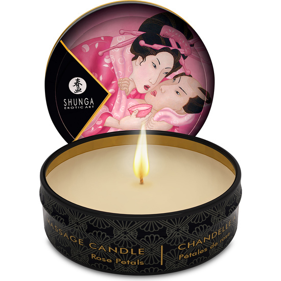 Shunga Rose Petals Massage Candle 30 Ml