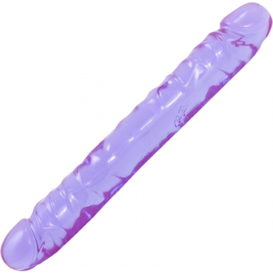 Double Penis 30 Cm Jelly Purple