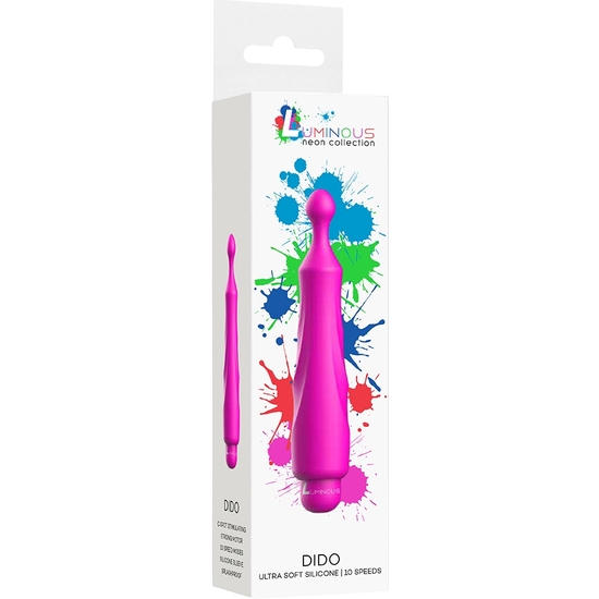 DIDO - BLA VIBRATOR - ABS BULLET WITH SILICONE SLEEVE - 10-SPEED - FUCHSIA