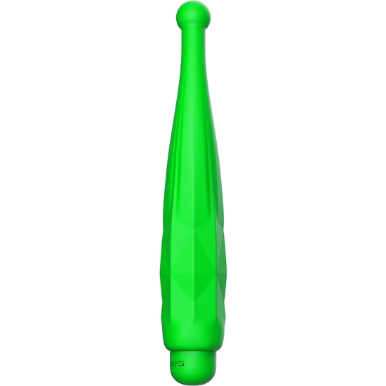 LYRA - VIBRATING BULLET - ABS BULLET WITH SILICONE SLEEVE - 10-SPEED - GREEN