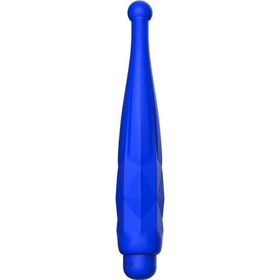LYRA - VIBRATING BULLET - ABS BULLET WITH SILICONE SLEEVE - 10-SPEED - BLUE