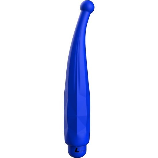 LYRA - VIBRATING BULLET - ABS BULLET WITH SILICONE SLEEVE - 10-SPEED - BLUE