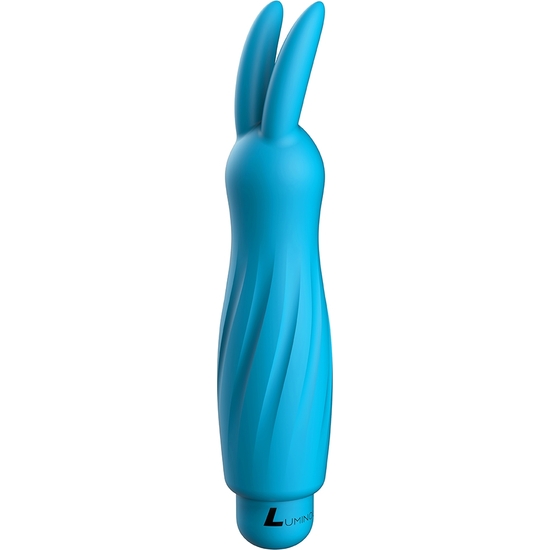 SOFIA - BULLET VIBRATOR - ABS BULLET WITH SILICONE SLEEVE - 10-SPEED - TURQUOISE