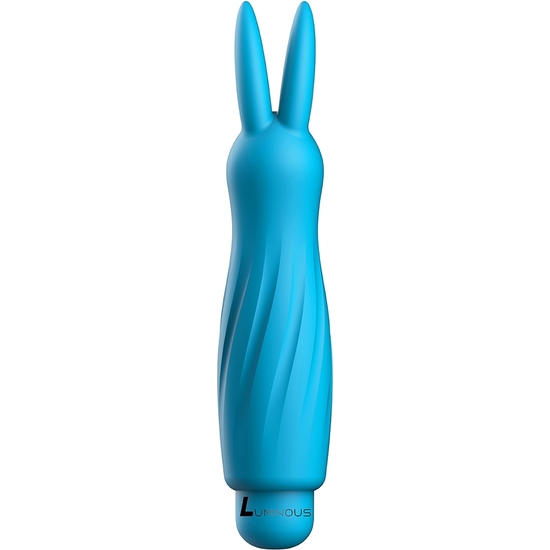 Sofia - Bullet Vibrator - Abs Bullet With Silicone Sleeve - 10-speed - Turquoise