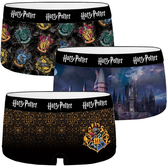 SET OF 3 VARIED SHORTS FOR WOMEN HARRY POTTER COLLECTION