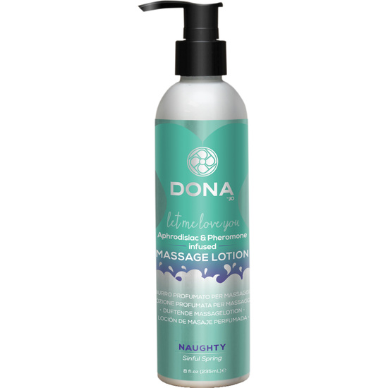DONA NAUGHTY SCENTED MASSAGE LOTION 235 ML