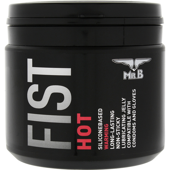 MISTER B FIST SILICONE LUBRICANT HEAT EFFECT 500 ML
