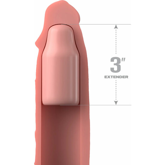 PIPEDREAM - SLEEVE 9 INCH + 3 INCH PLUG - PENIS EXTENDER