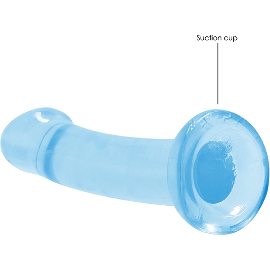 REALROCK - DILDO FOR ANAL AND VAGINAL USE - 6.7/ 17 CM - BLUE
