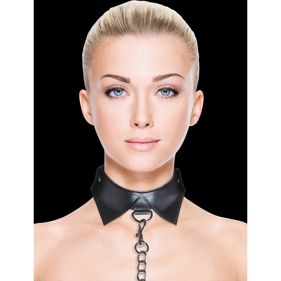 OUCH EXCLUSIVE BLACK BELT AND COLLAR