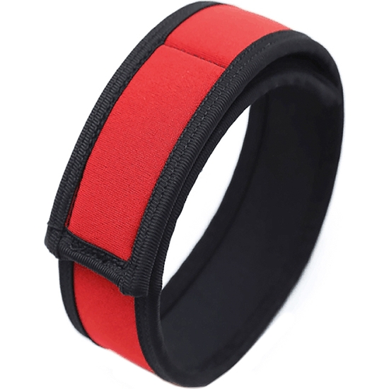 OUCH PUPPY PLAY - NEOPRENE ARMBANDS - RED